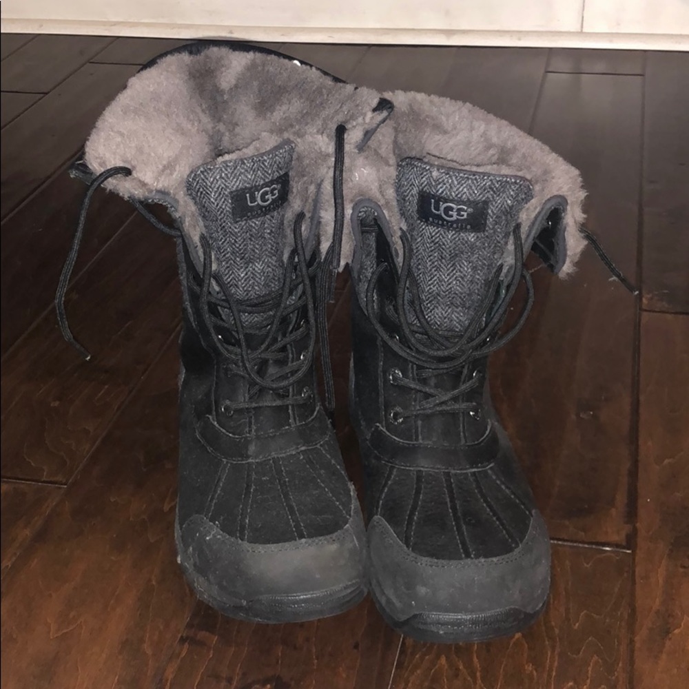 Men’s Black UGG Boots Size 10